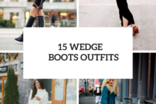 15 Winter Looks With Wedge Boots