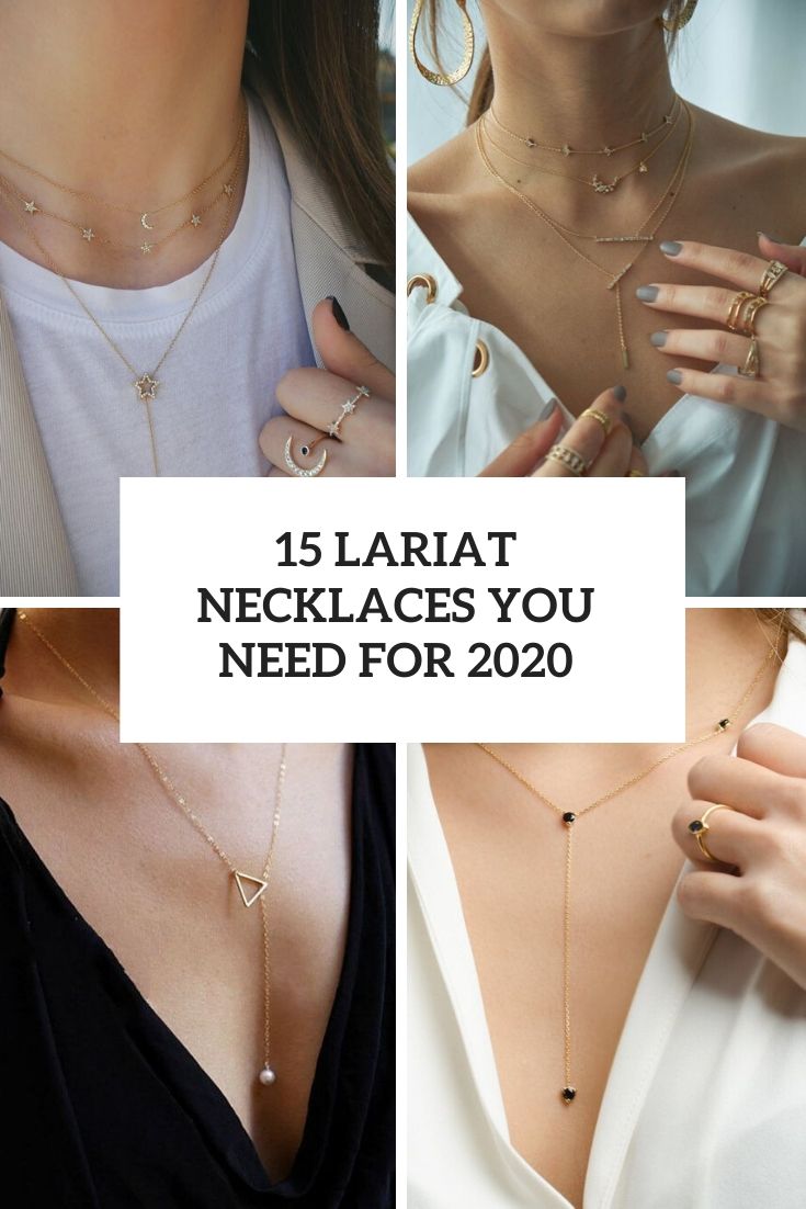 15 Lariat Necklaces You Need For 2020