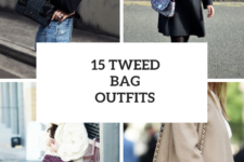 15 Amazing Outfits With Tweed Bags