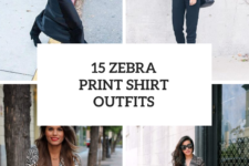 15 Outfits With Zebra Print Shirts