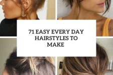 71 Easy Every Day Hairstyles To Make  cover