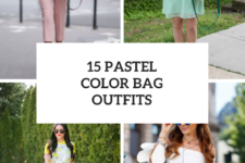15 Wonderful Looks With Pastel Colored Bags