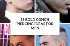 15 bold conch piercing ideas for men cover