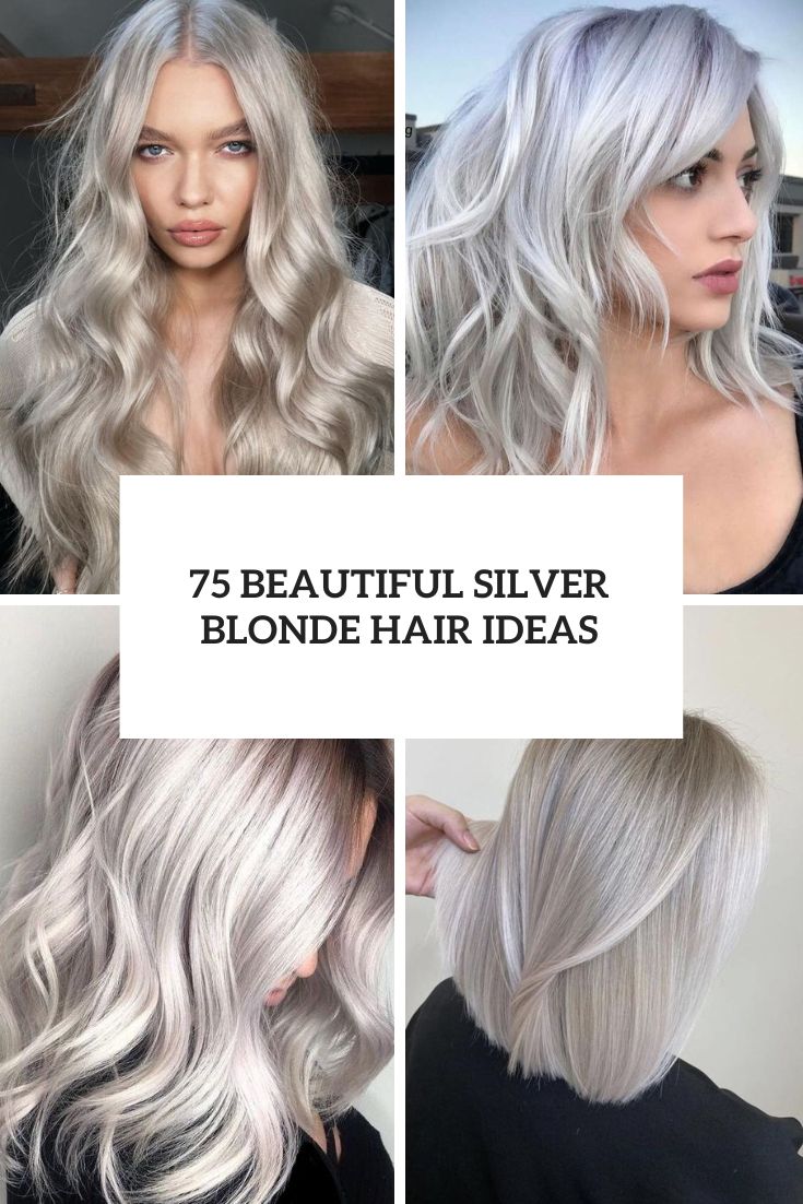 75 Beautiful Silver Blonde Hair Ideas