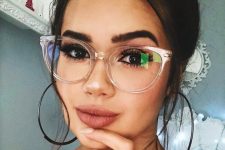 10 clear rounded cat eye glasses are among the trendiest and boldest solutions today and they will match many looks