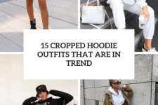 15 cropped hoodie outfits that are in trend cover
