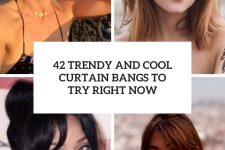 42 trendy and cool curtain bangs to try right now cover