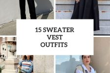 15 Awesome Looks With Sweater Vests For Ladies
