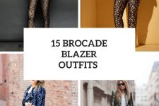 15 Fabulous Looks With Brocade Blazers
