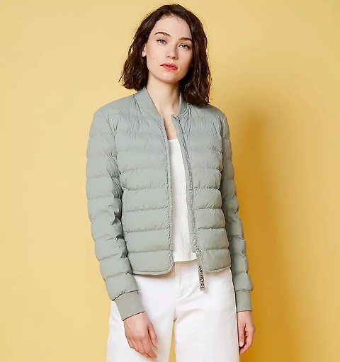 20 Looks With Collarless Puffer Jackets And Coats - Styleoholic