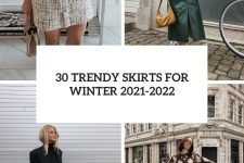 30 trendy skirts for winter 2021-2022 cover