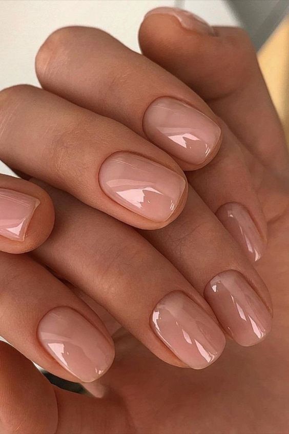 oat-milk nails are a nail-art equivalent to no makeup makeup, and this is a great idea to rock