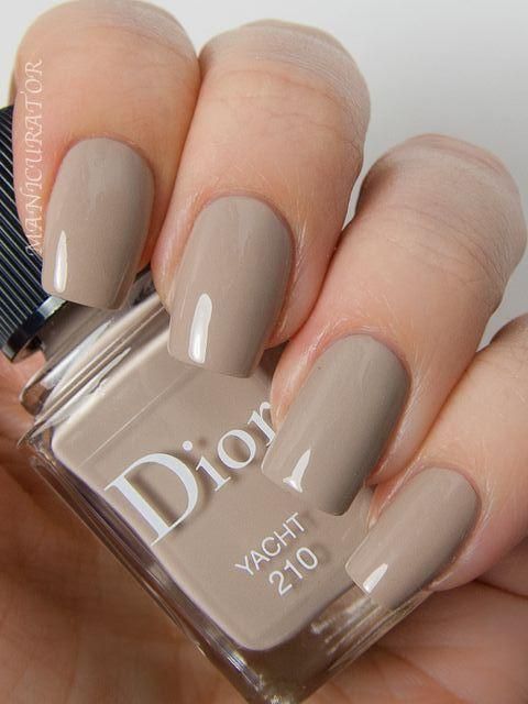 dove grey nails are a soft option for those who love neutrals but don't feel like rocking nude shades