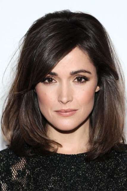 for a vintage spin on a medium or long hairstyle, go for smooth side bangs and an ultra teased crown for volume