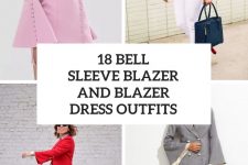 18 Looks With Bell Sleeved Blazers And Blazer Dresses