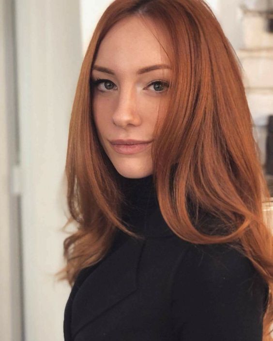 a refined ginger tone like this one will be a gorgeous solution if you are craving for some color