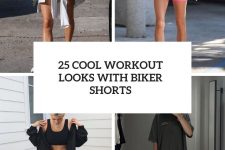 25 cool workout looks with biker shorts cover