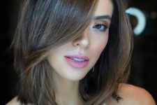 a long layered bob with a bit of balayage is a fresh and lovely idea that never goes out of style