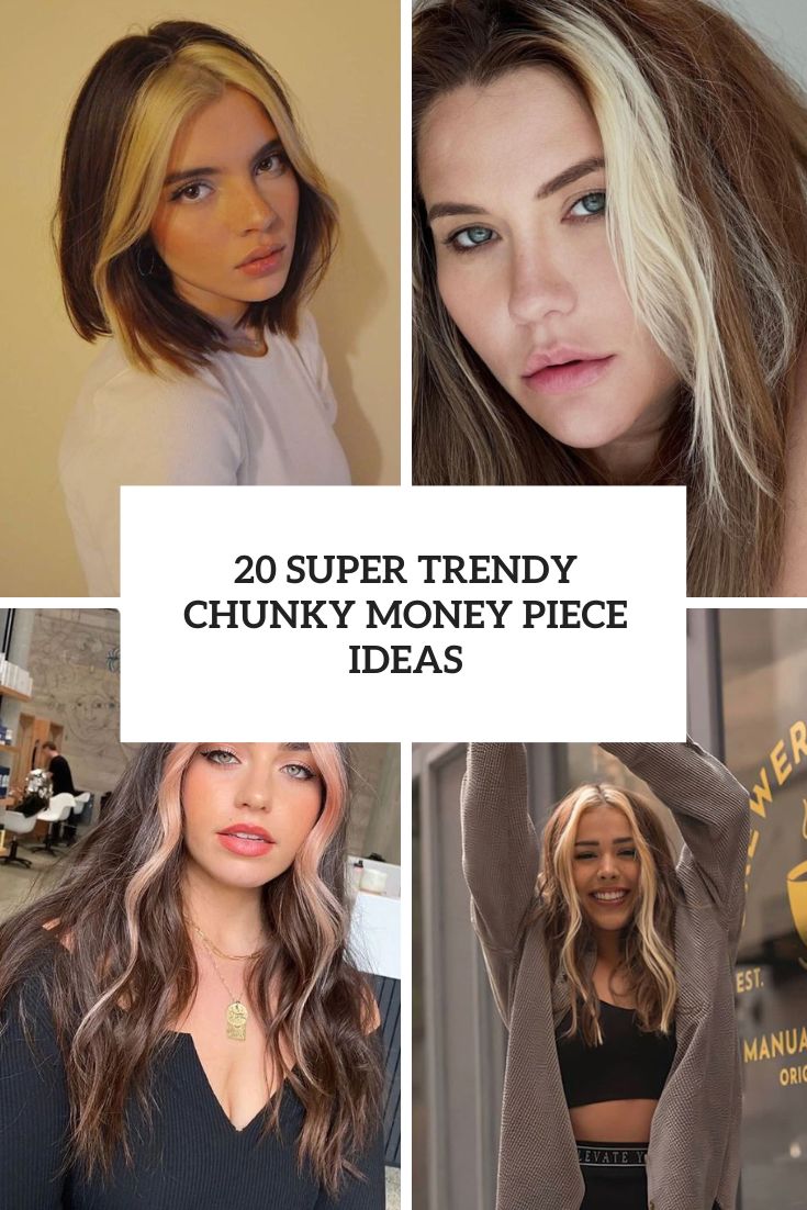 20 Super Trendy Chunky Money Piece Ideas