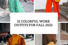 31 colorful work outfits for fall 2022 cover