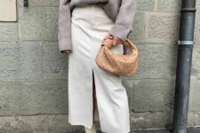 a lovely winter outfit with an oversized sweater
