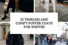 25 timeless and comfy puffer coats for winter cover
