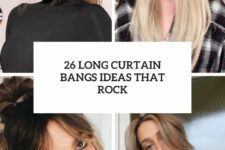 26 long curtain bangs ideas that rock cover
