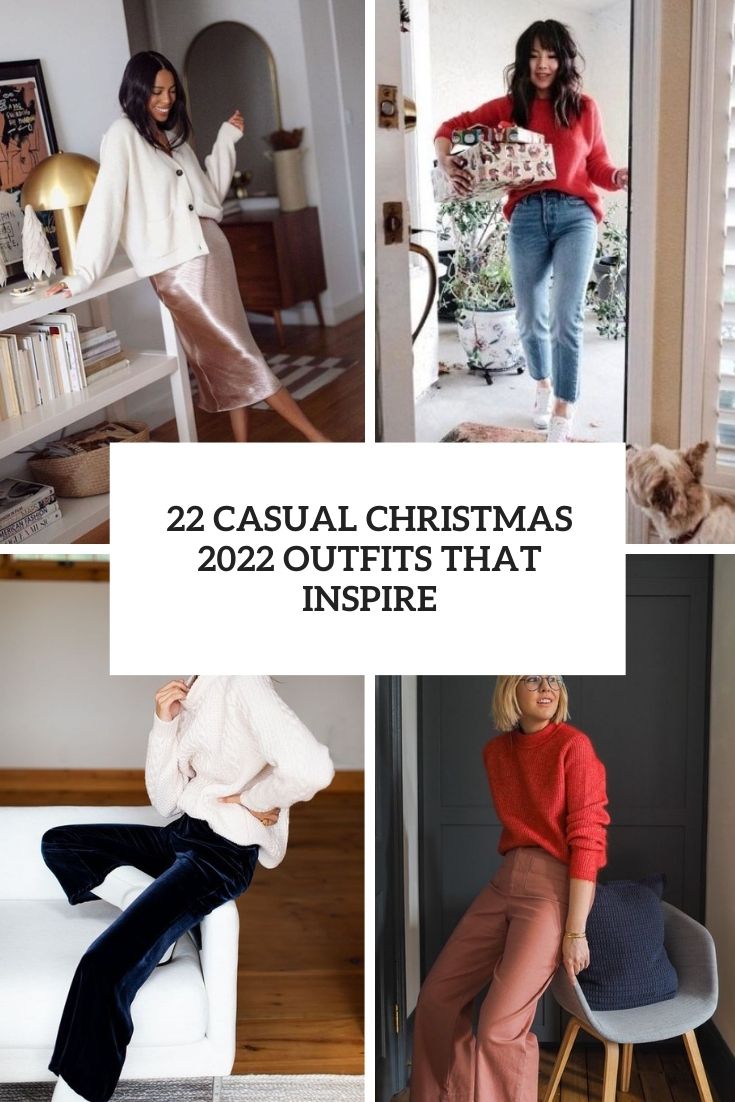 casual christmas 2022 outfits that inspire cover