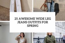 25 awesome wide leg jeans outfits for spring cover