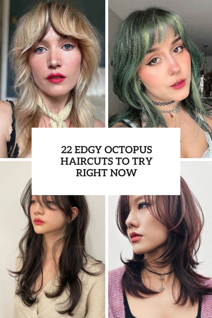 22 Edgy Octopus Haircuts To Try Right Now