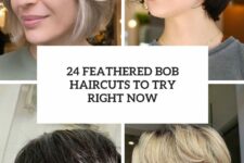 24 feathered bob haircuts to try right now cover