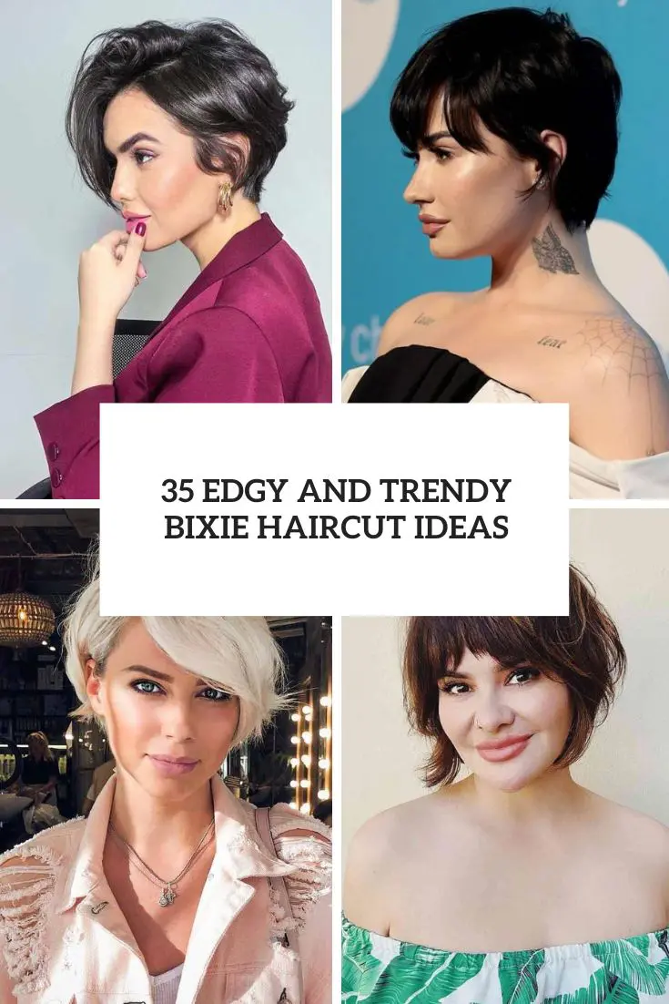 edgy and trendy bixie haircut ideas cover