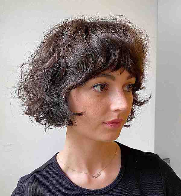 a messy wavy French bob is a great idea, you may add fringe like here and some layers, add extra texture with styling products