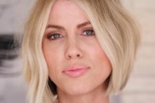 a short blonde bob haircut with balayage that brigns texture and volume to the look is a cool idea to rock