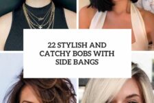 22 stylish and catchy bob with side bangs cover