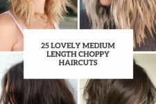 25 lovely medium length choppy haircuts cover