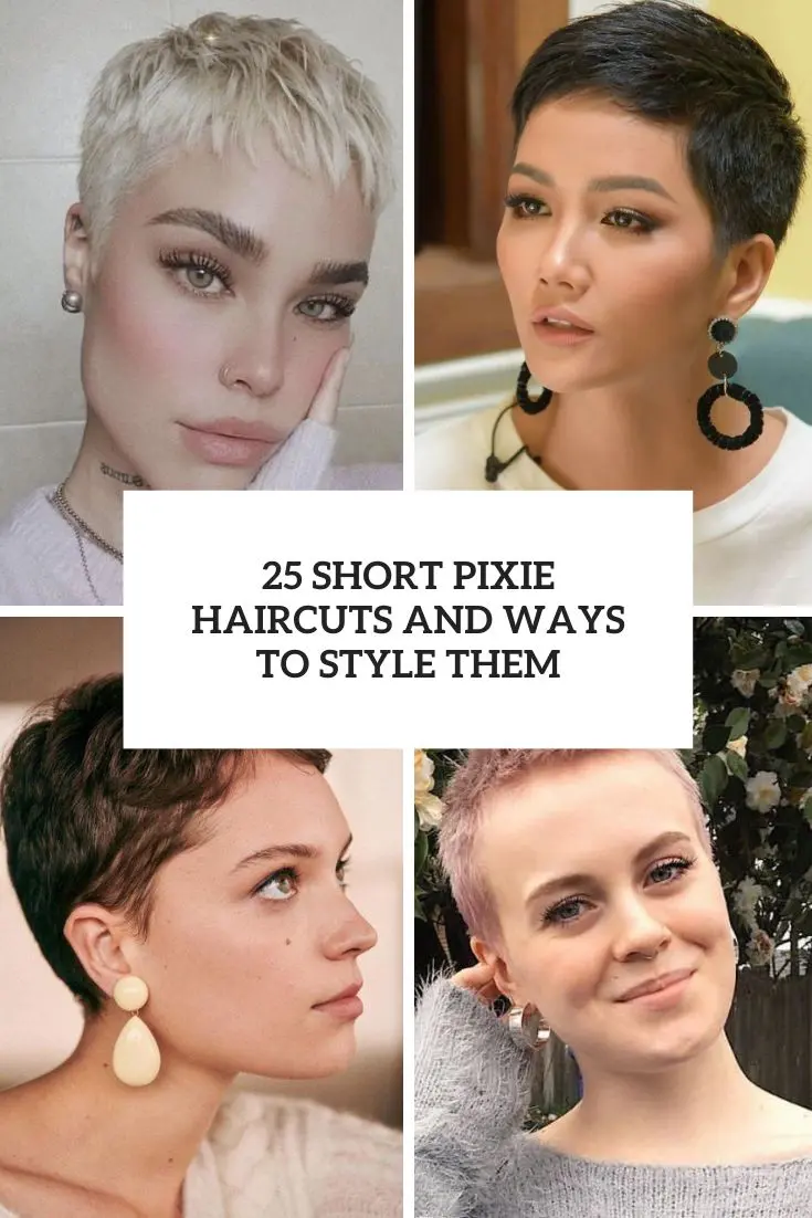 short pixie haircuts and ways to style them