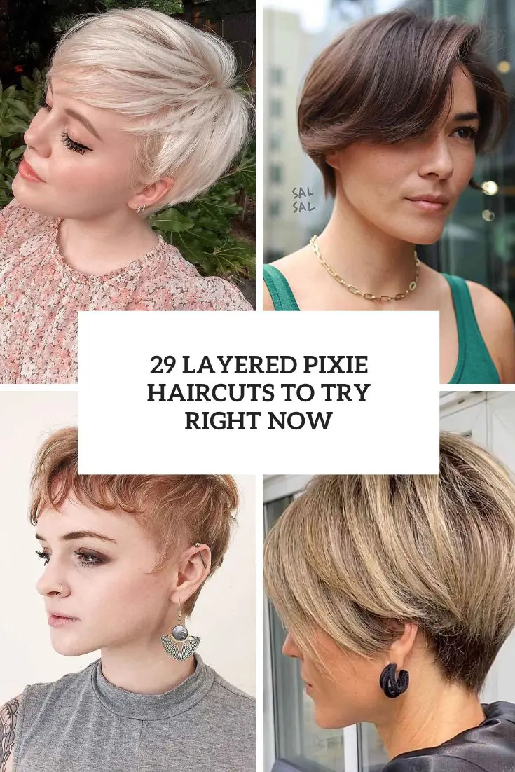 layered pixie haircuts to try right now