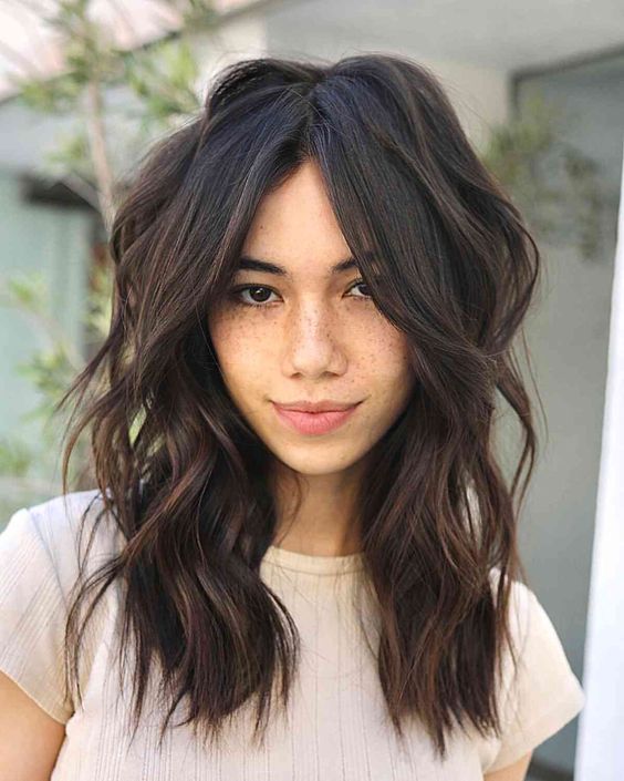 40 Long Layered Haircuts To Try Right Now : Long Layers with Balayage  Highlights