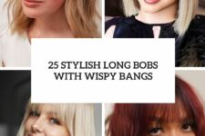 25 stylish long bobs with wispy bangs cover