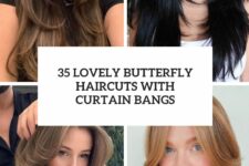 35 lovely butterfly haircuts with curtain bangs cover