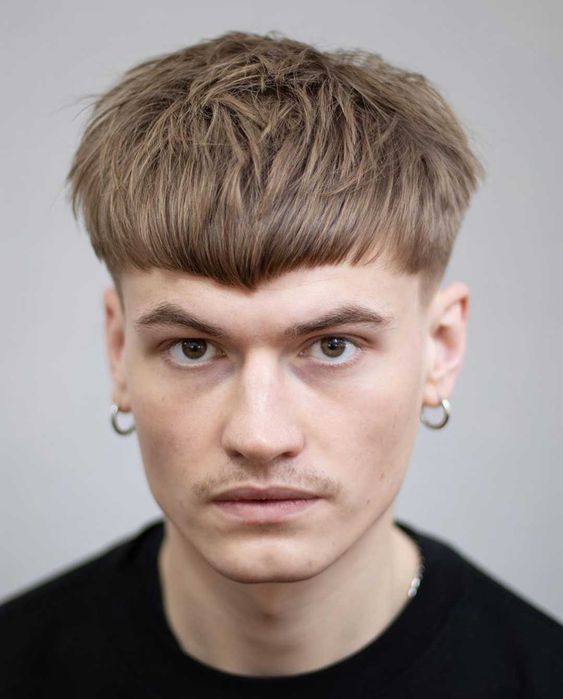 Men's hair inspiration - messy modern hairstyle with short spiky fringe -  #NEW 2017 - YouTube