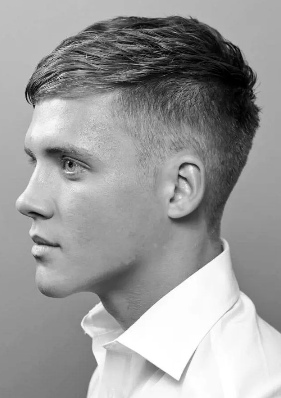 an elegant taper fade is a classy idea even if you have fine hair, , you can't go wrong with it