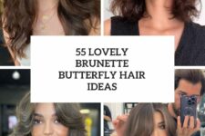55 lovely brunette butterfly hair ideas cover