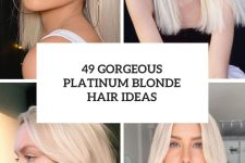 49 gorgeous platinum blonde hair ideas cover
