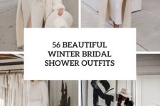 56 beautiful winter bridal shower outfits cover