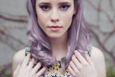there are lots of shades of purple and lilac and you should find what fits your complexion and looks best