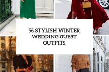 56 stylish winter wedding guest outfits cover
