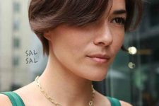 35 a lovely wispy layered pixie looks soft and full and makes your look girlish and romantic, give it a try