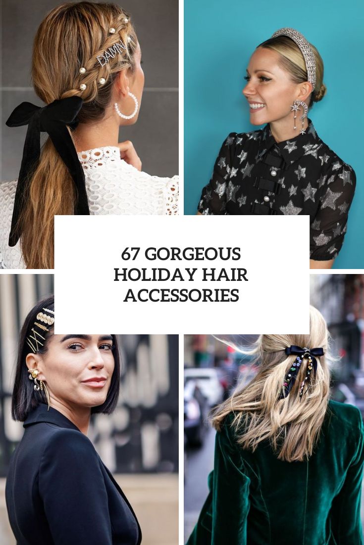Gorgeous Holiday Hair Accessories cover